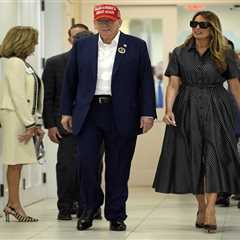 Donald Trump & Melania Cast Their Votes in US Election