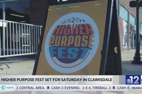 Higher Purpose Fest set for Saturday in Clarksdale