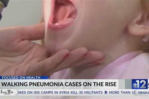 CDC sees spike in 'walking pneumonia' cases among children