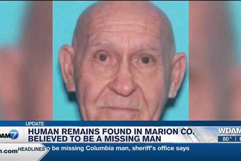 Remains found in Marion County believed to be missing Columbia man, sheriff’s office says