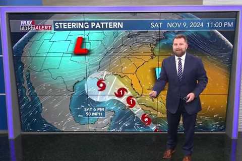 Warm, humid, breezy Election Day; monitoring Rafael