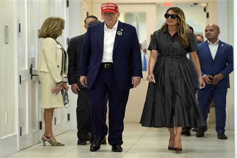 Donald Trump & Melania Cast Their Votes in US Election