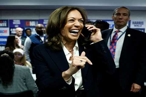 Kamala Harris accused of faking phone call with voter as US election hangs in the balance