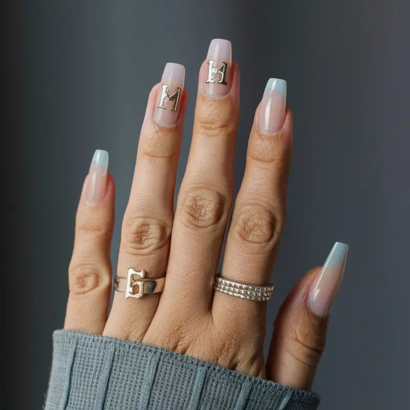 Creative Nail Designs with Initials: Make Your Digits Dramatic and Personalized - Gloss and Vibes