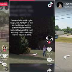 Google Street View Becomes a Nostalgic Time Machine for TikTokkers