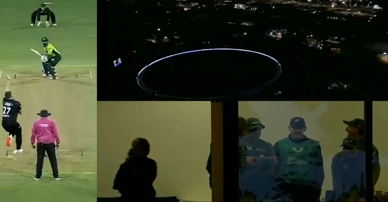 Lights Out at Bay Oval: Chaos During NZ vs PAK 3rd ODI