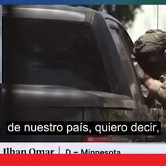 Ilhan Omar Accuses Government of Militarizing Streets and Compares the U.S. to a Dictatorship