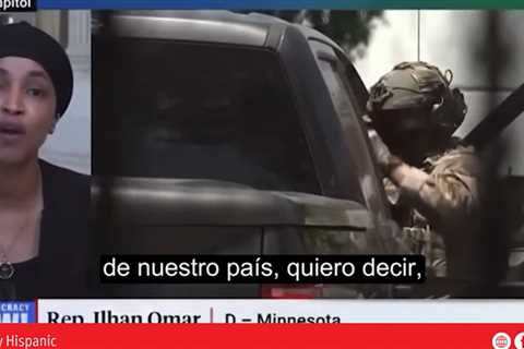 Ilhan Omar Accuses Government of Militarizing Streets and Compares the U.S. to a Dictatorship
