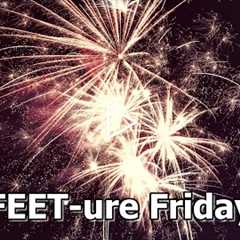 FEET-ure Friday | Nails and Stories on 4th of July