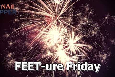 FEET-ure Friday | Nails and Stories on 4th of July