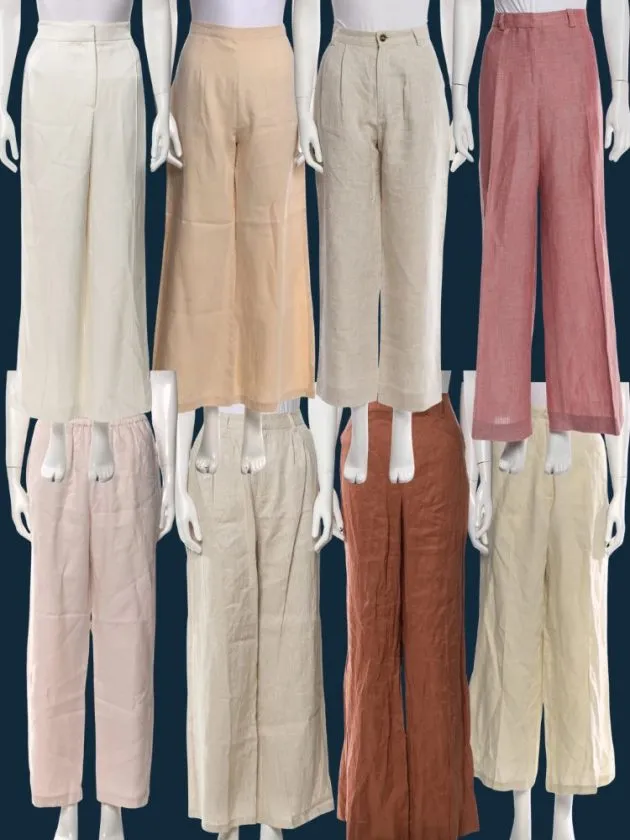 The Best Sustainable Linen Trousers
