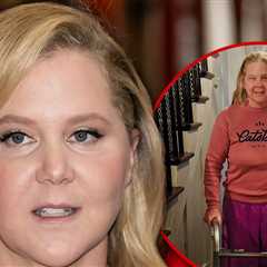 Walker Photo Shared by Amy Schumer Following Spinal Surgery