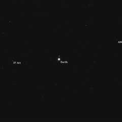 Deep Space Image Reveals Earth and Moon from 180 Million Miles