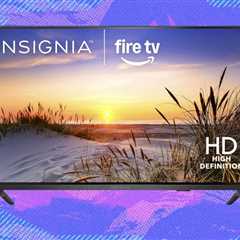 Dorm-sized Insignia Smart TV Available for $69.99 – Aug 2025