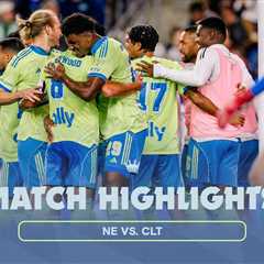 HIGHLIGHTS: New England Revolution vs. Charlotte FC | August 30, 2025