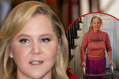 Walker Photo Shared by Amy Schumer Following Spinal Surgery