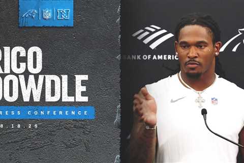 Rico Dowdle on his early impressions on the offense