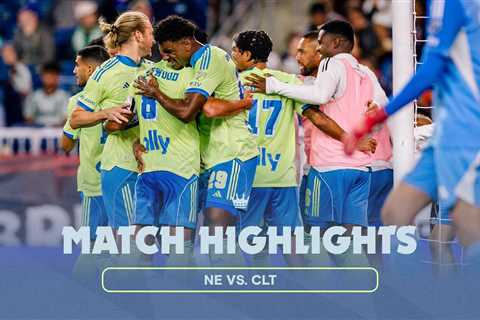 HIGHLIGHTS: New England Revolution vs. Charlotte FC | August 30, 2025