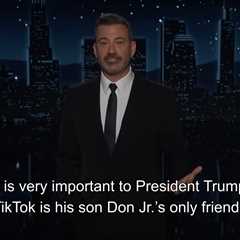 Jimmy Kimmel Reacts to U.S.-China TikTok Framework Deal