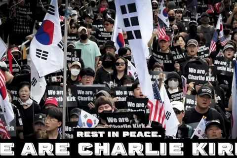 Honoring Charlie Kirk — His Legacy Lives On in Korea