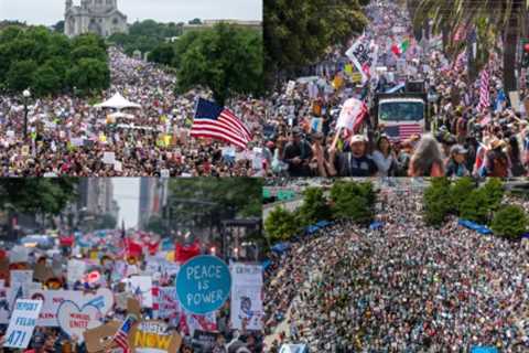 No Kings Protests in Europe Are Enormous