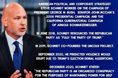 Why Steve Schmidt Left the Republican Party — and What We Can All Learn