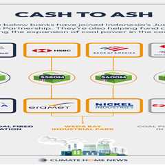 Big banks’ lending to coal backers undermines Indonesia’s green plans