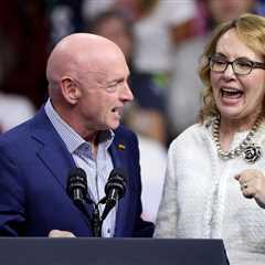 Mark Kelly’s Wife BURSTS OUT LAUGHING as Pete Hegseth Announces Federal Investigation Into Her..