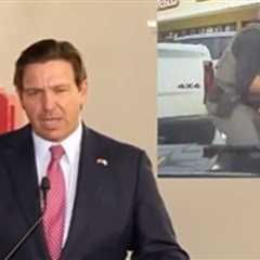 Florida Governor Ron DeSantis Responds After Woman is Arrested for Allegedly Assaulting Trooper:..