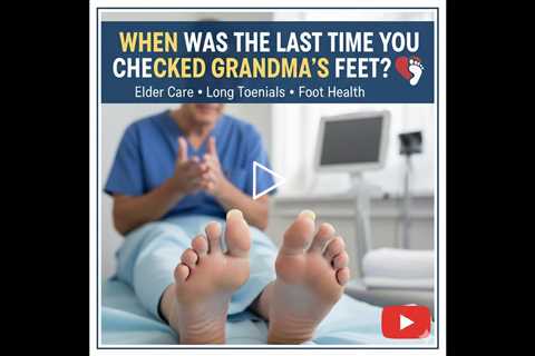 When Was the Last Time You Checked Grandma’s Feet? 👣 | Elder Care, Long Toenails, Foot Health