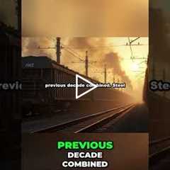 WWII Railroads: America's War Effort Revolutionized #shorts