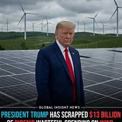 Trump’s Destruction of Renewable Energy Benefits His Support Base, and That’s All that Matters