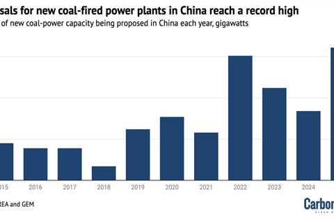 ‘Rush’ for new coal in China hits record high in 2025 as climate deadline looms