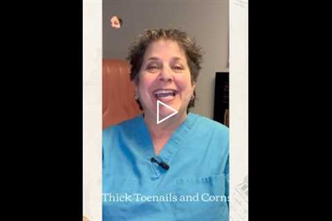 Thick Toenails and Corns | Hairdresser Returns — That Painful Corn Is MUCH Better! 👣✂️