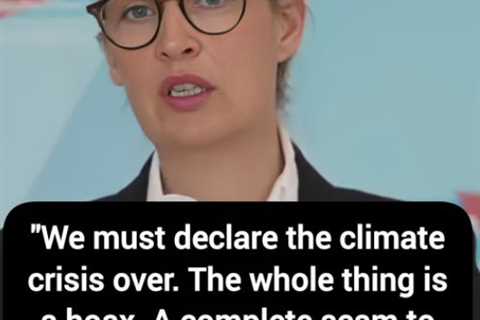 Far-Right-wing Politician with No Scientific Training Says Climate Change Is a Hoax —- ZZzzzzzzz