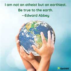 Earth911 Inspiration: Be True to the Earth — Edward Abbey