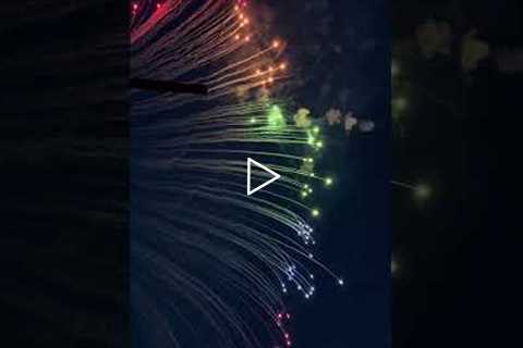 Fireworks at BaseBall Game in the US Midwest