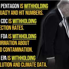 Numbers Associated with Trump’s Incompetence Are Kept Secret