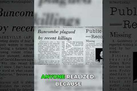 Is a Serial Killer Still Stalking North Carolina? #creepy #unsolved #nc #shorts