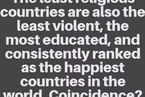 Examining the Huge Correlation Between Religion and Violence, Ignorance, and Misery